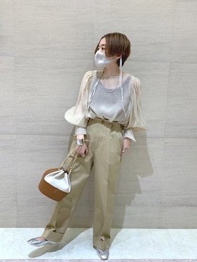 hidemiさん（レディース・154cm）の春コーディネート