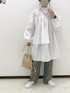 hidemiさん（レディース・154cm）の春コーディネート