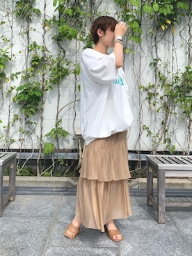 hidemiさん（レディース・154cm）の春コーディネート