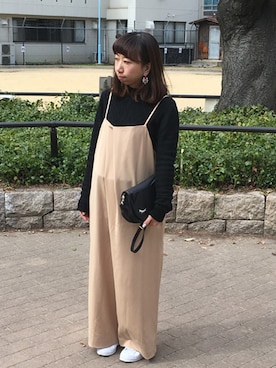 「スーパースター」｜おすましプーちゃん_OFFICIALさん（レディース・153cm）の冬コーディネート