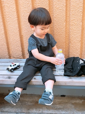 「オシャレパッソ」｜Kantaさん（キッズ・80cm）の秋コーディネート