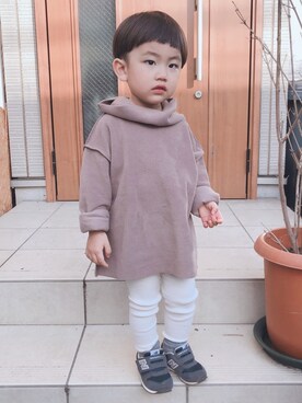 Kantaさん（キッズ・90cm）の冬コーディネート