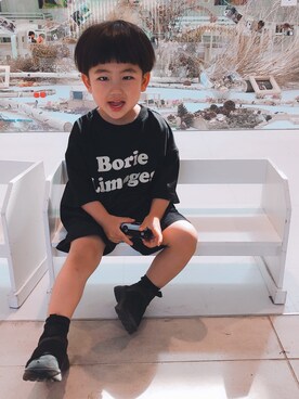 Kantaさん（キッズ・90cm）の春コーディネート