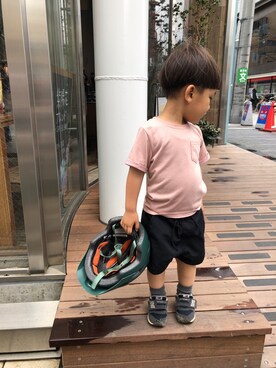 Kantaさん(キッズ・74cm)の夏コーディネート