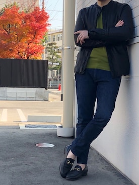 「SIVIGLIA（シビリア）のアイテム」を使った、bdyoshiさん（メンズ・167cm）の冬コーディネート