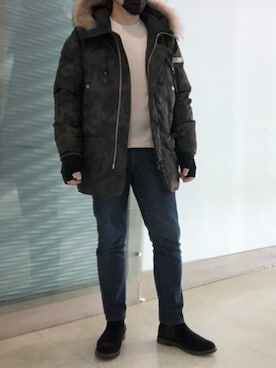 「SIVIGLIA（シビリア）のアイテム」を使った、bdyoshiさん（メンズ・167cm）の冬コーディネート