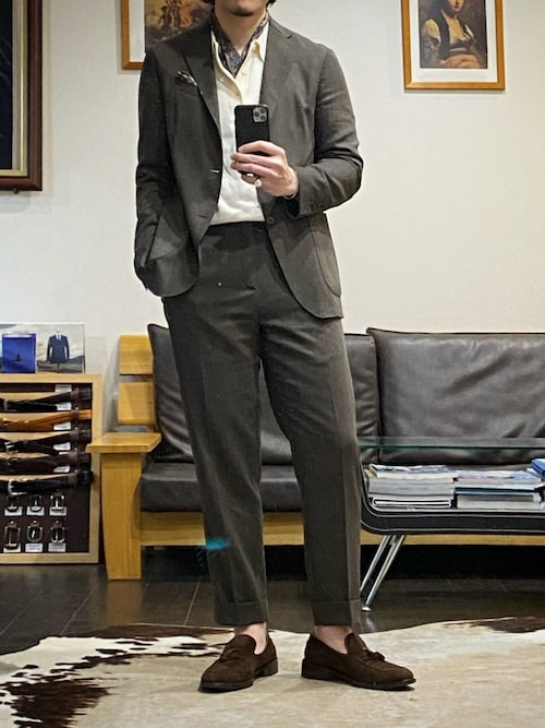 公式ショップ LARDINI スーツ セットアップ セットアップ