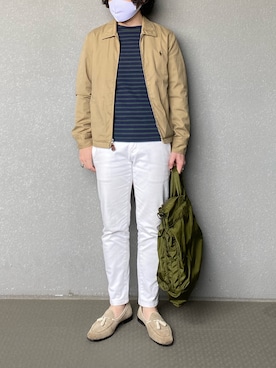 「アイテム（ブルゾン）」を使った、bdyoshiさん（メンズ・167cm・40代）の春コーディネート