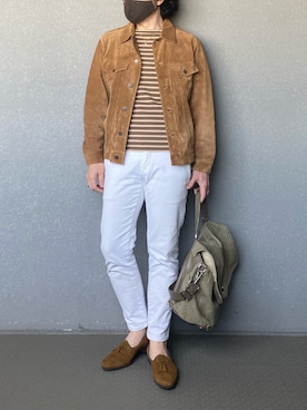 「アイテム（ブルゾン）」を使った、bdyoshiさん（メンズ・167cm・40代）の春コーディネート