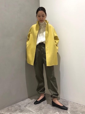 高山里沙さん(レディース・167cm)の冬コーディネート