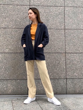 高山里沙さん(レディース・167cm)の冬コーディネート