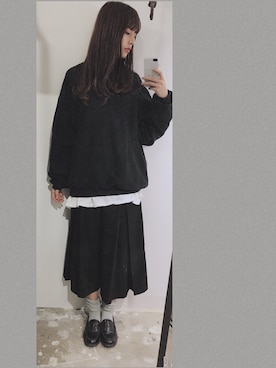 「connecter」｜朱里さん（レディース・164cm）の春コーディネート