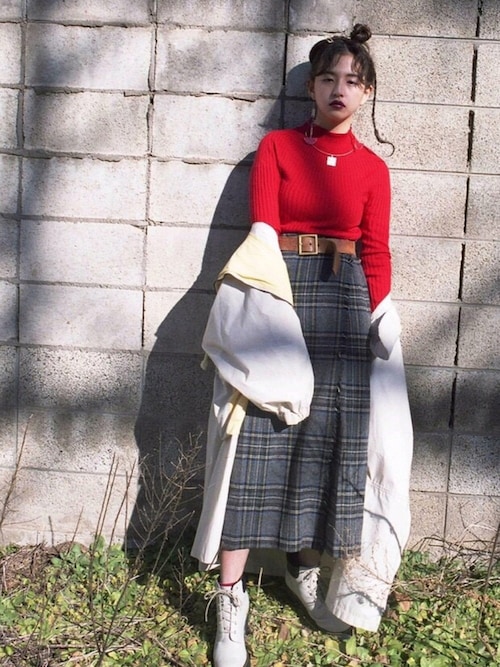 朱里さんのコーディネート