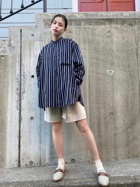 朱里さん(レディース・165cm)の春コーディネート