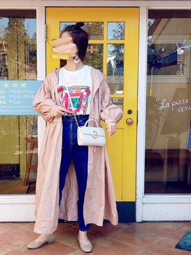 やややさん（レディース・165cm）の春コーディネート