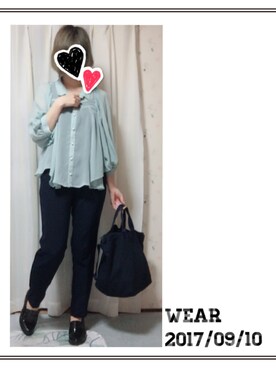 Kさん（レディース・155cm）の秋コーディネート