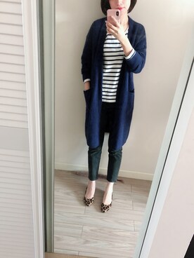 「ICB（アイシービー）のアイテム（トップス）」を使った、愿此刻长留さん（レディース・169cm）の秋コーディネート