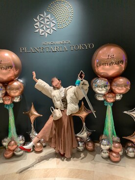 「apres jour（アプレジュール）のアイテム（ダウンジャケット/コート）」を使った、あさん（レディース・153cm）の冬コーディネート