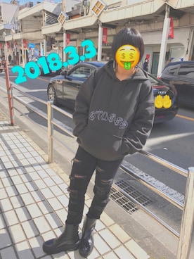 「FentyPumaByRihanna」｜M.さん（レディース・152cm）の春コーディネート