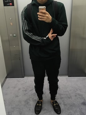 「adidas originals by ALEXANDER WANG」｜Maison Nさん（メンズ・170cm）の秋コーディネート