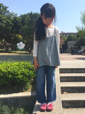 冬さん（キッズ・110cm）の春コーディネート