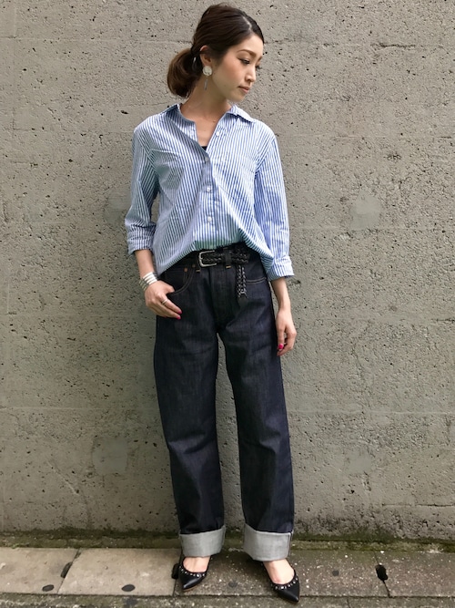 米国製 デッドストック 1947年モデル White Oak BIGE ジーンズ LEVI'S VINTAGE CLOTHING 1947年モデル 501XX CONE DENIM WHITE