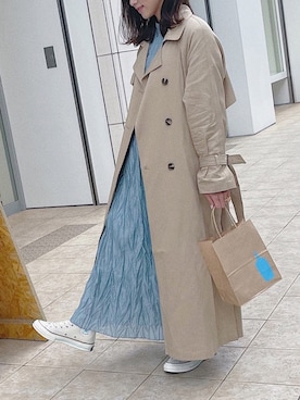 「UNKNOWN.（アンノウン）のアイテム（リング）」を使った、ハセカエさん（レディース・161cm）の春コーディネート