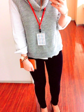 「DUB Collection（ダブコレクション）のアイテム」を使った、Natsumiさん（レディース・155cm）の冬コーディネート