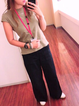 Natsumiさん（レディース・155cm）の夏コーディネート