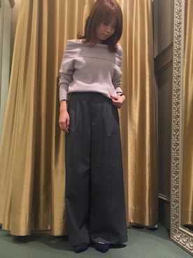 望月さん（レディース・158cm）の冬コーディネート