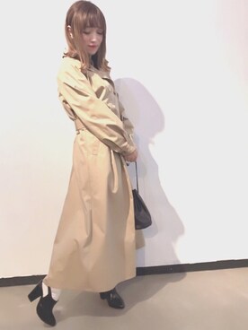 「Auntmaries」｜「アイテム（ジャケット/アウター）」を使った、𝕄 𝕚 𝕚❁さん（レディース・157cm）の冬コーディネート