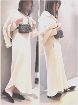 「アイテム（カバーオール）」を使った、𝕄 𝕚 𝕚❁さん（レディース・157cm）の冬コーディネート