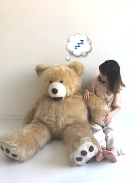 「オールホワイト」｜「アイテム（セットアップ）」を使った、𝕄 𝕚 𝕚❁さん（レディース・157cm）の夏コーディネート