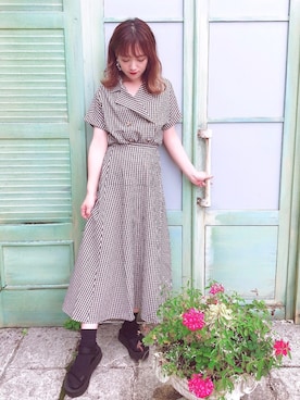 𝕄 𝕚 𝕚❁さん（レディース・157cm）の夏コーディネート