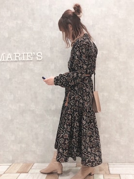 「アントマリーズ」｜「アイテム（ワンピース）」を使った、𝕄 𝕚 𝕚❁さん（レディース・157cm）の夏コーディネート