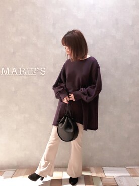 「スエット」｜𝕄 𝕚 𝕚❁さん（レディース・157cm）の秋コーディネート