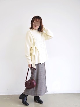 𝕄 𝕚 𝕚❁さん（レディース・157cm）の秋コーディネート