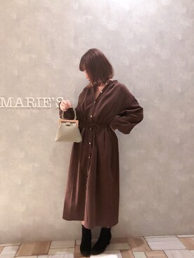 「Auntmaries」｜𝕄 𝕚 𝕚❁さん（レディース・157cm）の冬コーディネート