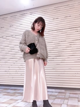 「アントマリーズ」｜「アイテム（トップス）」を使った、𝕄 𝕚 𝕚❁さん（レディース・157cm）の冬コーディネート