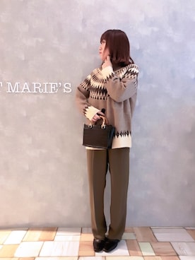 「Auntmaries」｜𝕄 𝕚 𝕚❁さん（レディース・157cm）の冬コーディネート