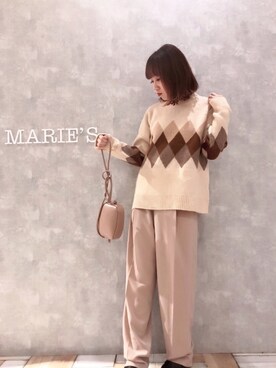 「Auntmaries」｜𝕄 𝕚 𝕚❁さん（レディース・157cm）の冬コーディネート