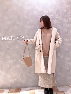 「アントマリーズ」｜「アイテム（スウェット）」を使った、𝕄 𝕚 𝕚❁さん（レディース・157cm）の冬コーディネート