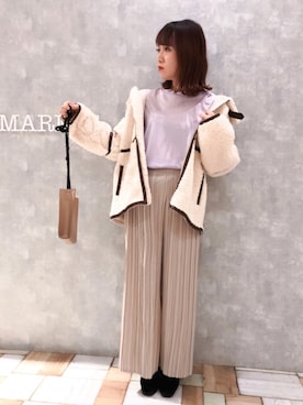 𝕄 𝕚 𝕚❁さん（レディース・157cm）の冬コーディネート