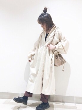 「SVEC（シュベック）のアイテム（ローファー）」を使った、𝕄 𝕚 𝕚❁さん（レディース・157cm）の秋コーディネート