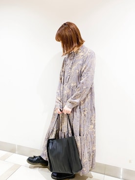 「SVEC（シュベック）のアイテム（ローファー）」を使った、𝕄 𝕚 𝕚❁さん（レディース・157cm）の秋コーディネート