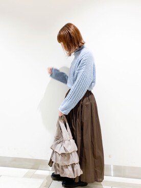 「SVEC（シュベック）のアイテム（ローファー）」を使った、𝕄 𝕚 𝕚❁さん（レディース・157cm）の秋コーディネート