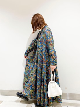 「SVEC（シュベック）のアイテム（ローファー）」を使った、𝕄 𝕚 𝕚❁さん（レディース・157cm）の冬コーディネート