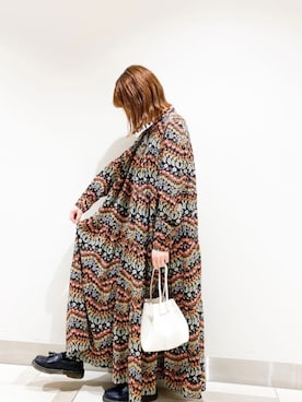 「SVEC（シュベック）のアイテム（ローファー）」を使った、𝕄 𝕚 𝕚❁さん（レディース・157cm）の冬コーディネート