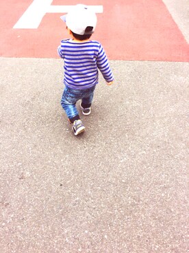 a★aさん(キッズ・90cm)の春コーディネート