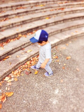 a★aさん（キッズ・90cm）の秋コーディネート